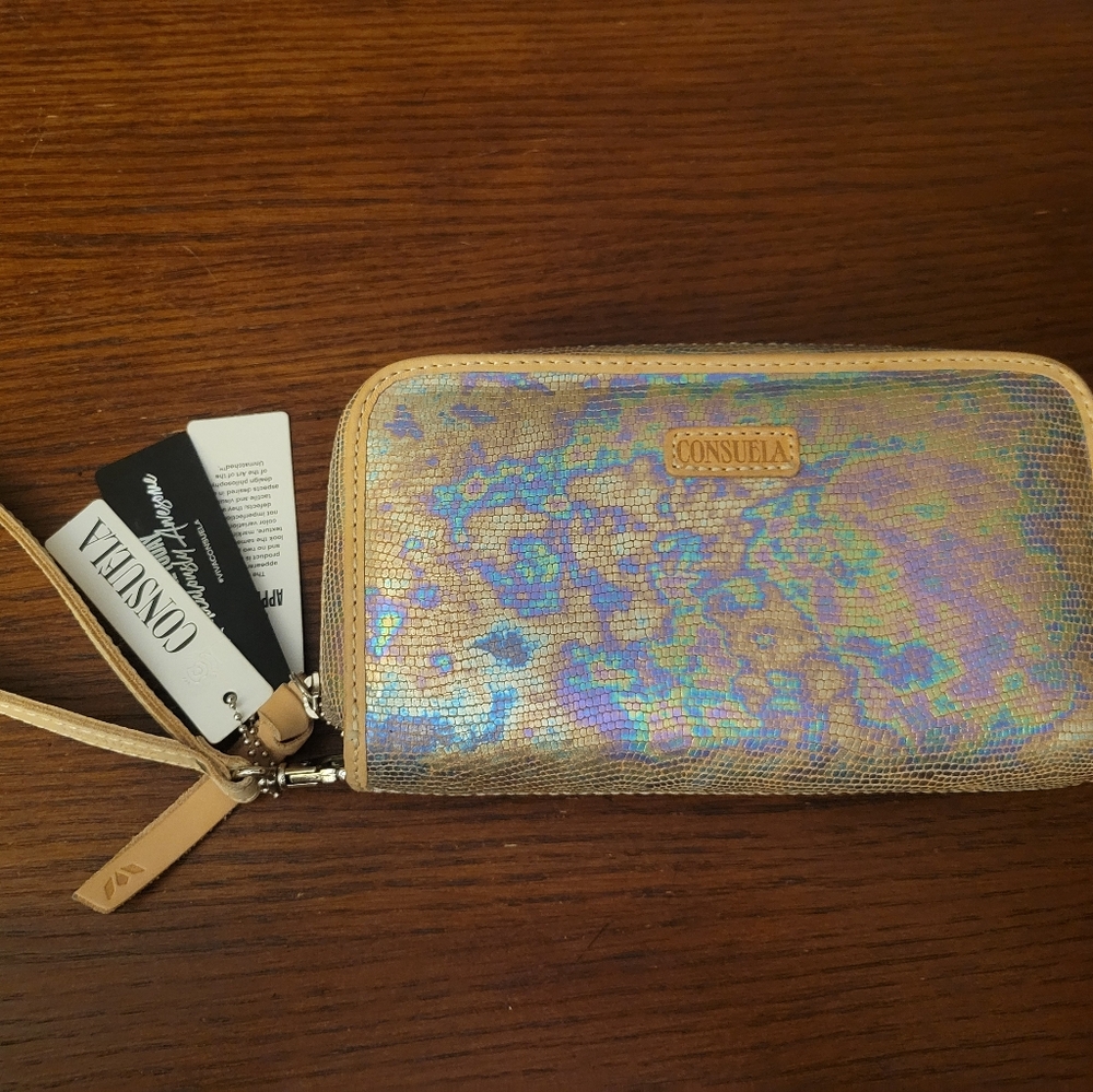 Consueala gloria wristlet wallet